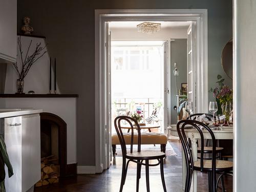 Квартира со стильным декором в стиле 20-х годов (51 кв. м) 11