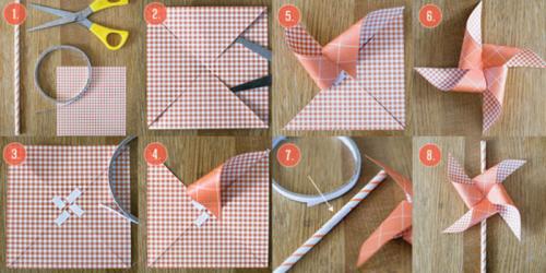 Как сделать вертушку ветряную. Делаем ветряк своими руками. Очень легко! 24