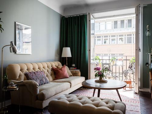 Квартира со стильным декором в стиле 20-х годов (51 кв. м) 01