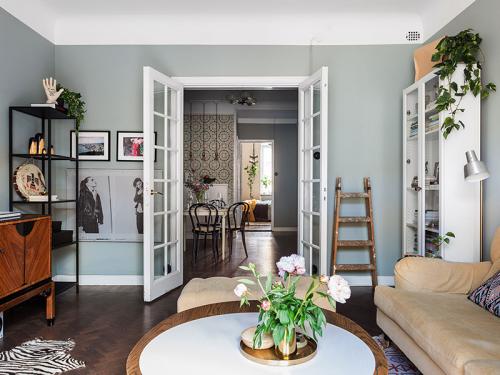 Квартира со стильным декором в стиле 20-х годов (51 кв. м) 10