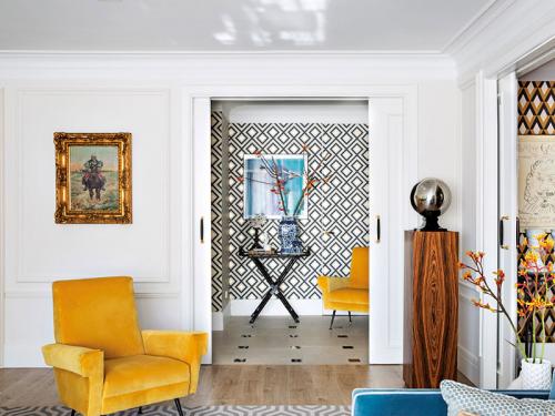 Смелый интерьер квартиры экстравагантного архитектора Jean Porsche 06