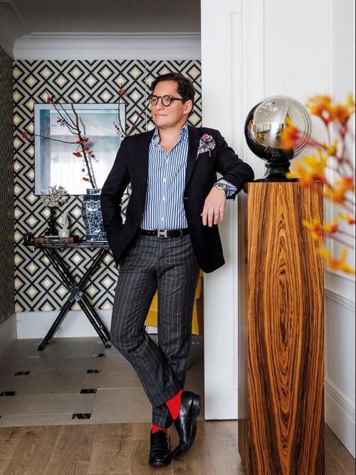 Смелый интерьер квартиры экстравагантного архитектора Jean Porsche 03