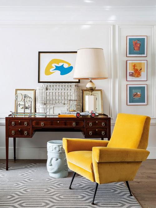 Смелый интерьер квартиры экстравагантного архитектора Jean Porsche 04