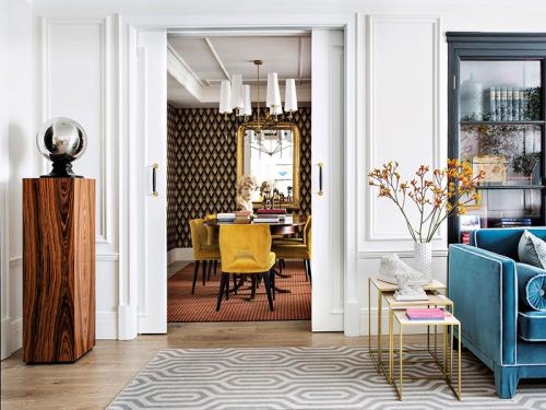 Смелый интерьер квартиры экстравагантного архитектора Jean Porsche 05