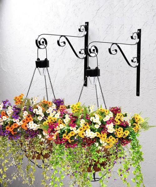 Как сделать подвеску для цветочного горшка. Любителям подвесных кашпо для сада, созданных своими руками