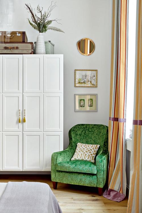 Красочная квартира в старом доме 17