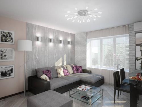 Типовая трешка в панельном доме. Дизайн квартиры в панельном доме — основные принципы оформления интерьера (70 фото)