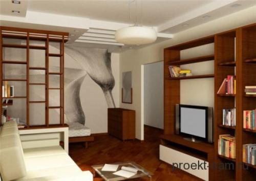 План 1 комнатной квартиры панельном доме. Планировка однокомнатной квартиры