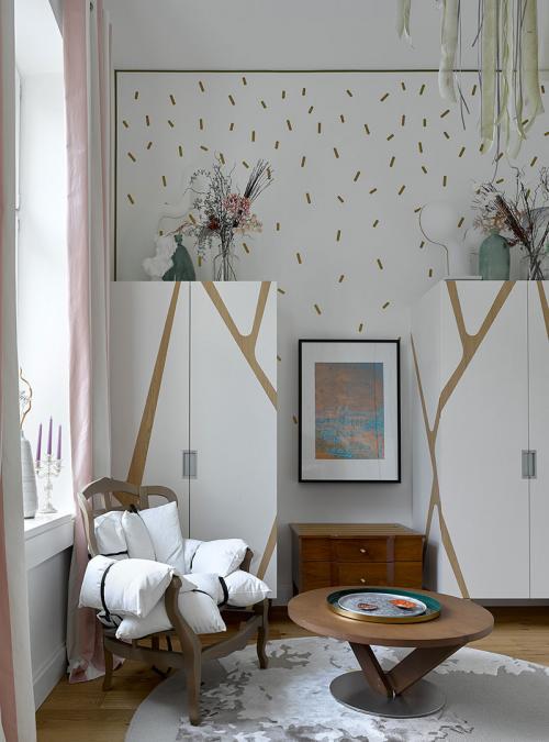 Красочная квартира в старом доме 08