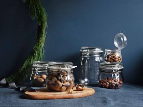 Прекрасные рождественские зарисовки в темном синем цвете от IKEA 11