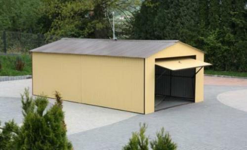 Как стелить профнастил на гараж. Крыша гаража из профнастила своими руками: чертежи и фото