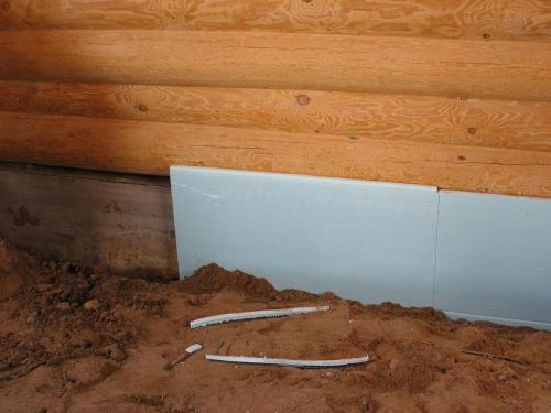 Как утеплить неровный фундамент. Чем утеплить фундамент дома снаружи