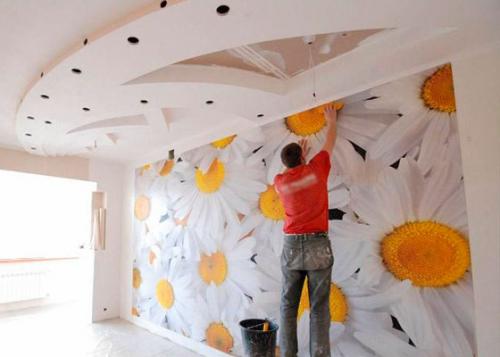 Нужно ли под обои шпаклевать стены. Под какие обои можно не шпаклевать стены квартиры