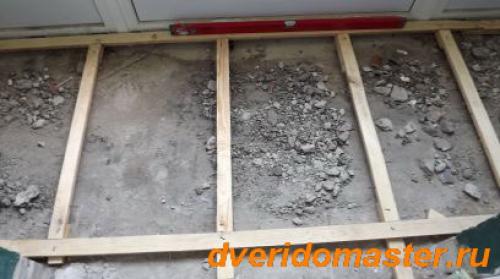 Как сделать недорого ремонт на балконе своими руками. Как сделать пол на балконе? 02