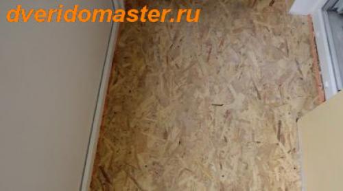 Как сделать недорого ремонт на балконе своими руками. Как сделать пол на балконе? 07