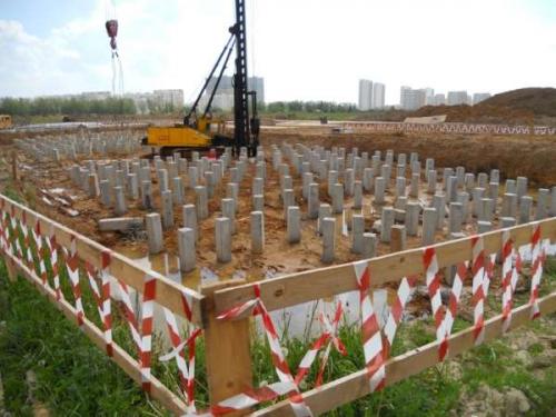 Как забиваются сваи. Технология