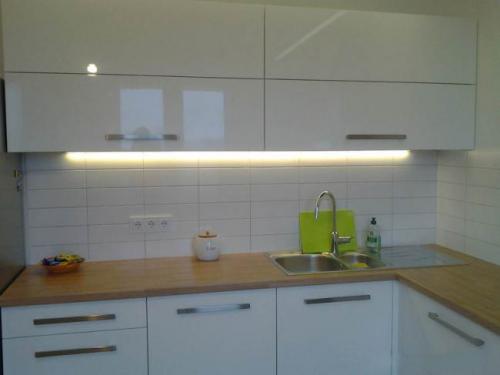 Установка светодиодных ламп на кухне. 1 Подсветка рабочей зоны