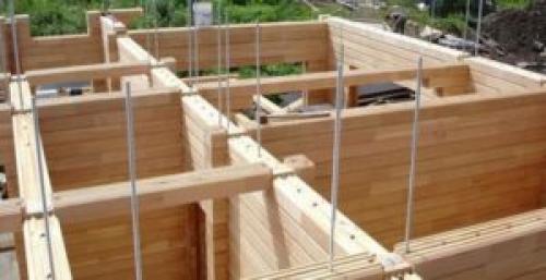 Этапы строительства дома из клееного бруса. Дом из клееного бруса: этапы строительства 02