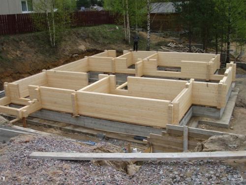 Технология строительства из клееного бруса. Технология укладки бруса