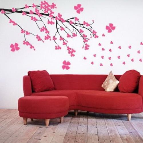 Роспись на стенах в квартире своими руками. Как расписать стену в квартире своими руками (с фото) 05