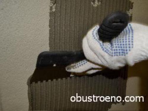 Обычный линолеум на стену. Технология отделки