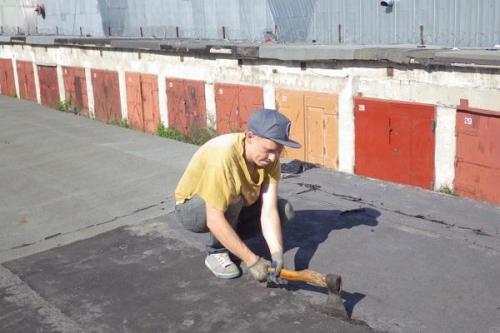 Битумная мастика для крыши гаража. Правила ремонта крыши гаража своими руками и выбор подходящих материалов