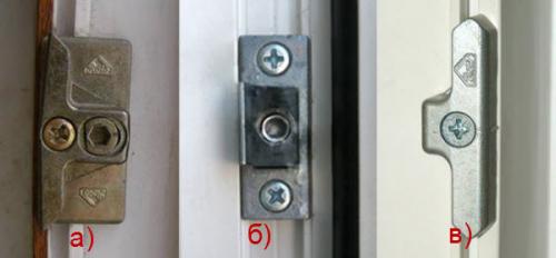 Пластиковое окно не прижимается со стороны петель.  Створка прилегает к раме недостаточно плотно