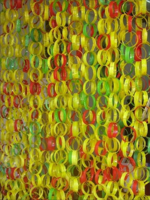 Шторы висюльки ИЗ пластиковых бутылок. Штора ИЗ пластиковых бутылок – так просто и красиво!