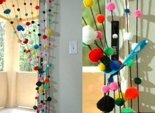 Висюльки на дверь, как называются. Как сделать висюльки на дверь: идеи и способы