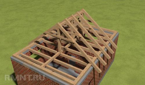 Вальмовая крыша преимущества и недостатки. Конструкция вальмовой крыши 04