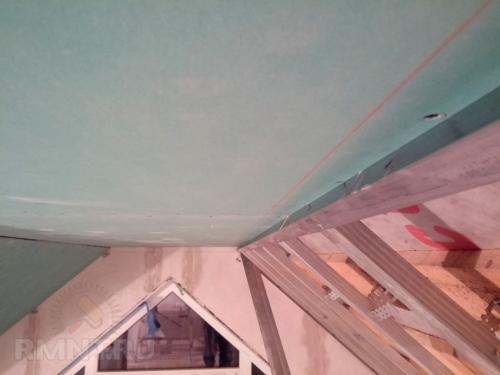 Как обшить мансарду гипсокартоном. Преимущества и недостатки материала 06 Как обшить мансарду гипсокартоном. Преимущества и недостатки материала 06