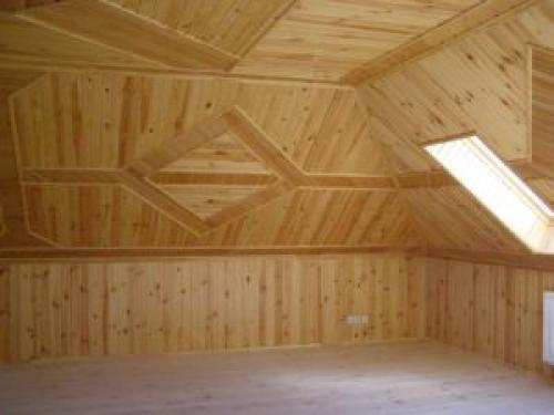 Отделка мансарды своими руками, фото вариантов