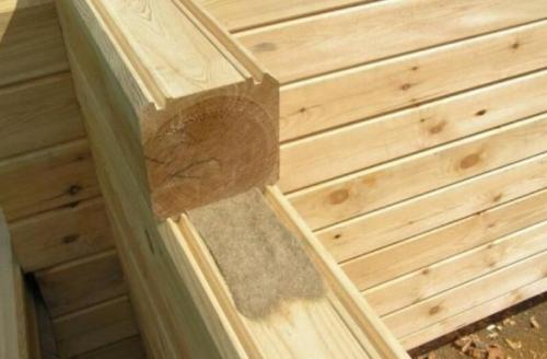 Рабочий размер профилированного бруса. Сухой профилированный брус