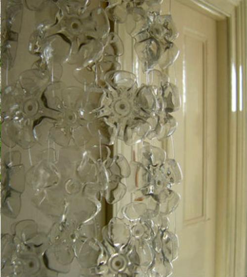 Шторы висюльки ИЗ пластиковых бутылок. Штора ИЗ пластиковых бутылок – так просто и красиво!