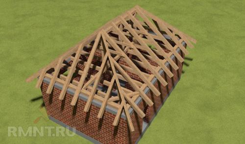 Вальмовая крыша преимущества и недостатки. Конструкция вальмовой крыши 07