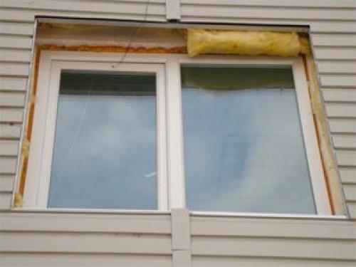 Наружные откосы пластиковых окон. Наружные откосы, как насущная необходимость