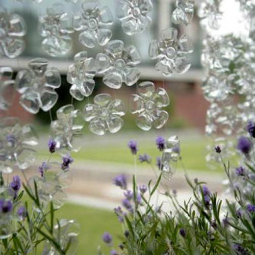 Шторы висюльки ИЗ пластиковых бутылок. Штора ИЗ пластиковых бутылок – так просто и красиво!