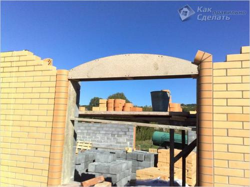 Облицовка оконных проемов кирпичом. Расширение проёма 18