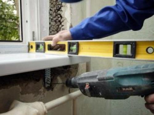 Как правильно подоконник. Этапы монтажа