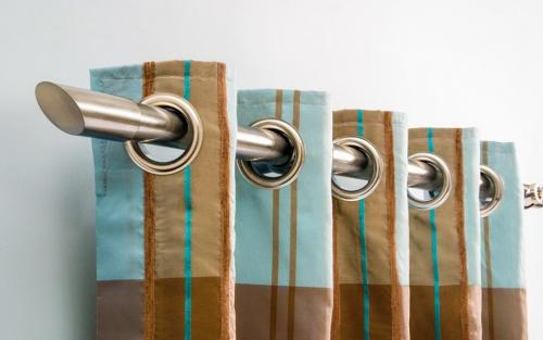 Крепкий карниз для штор. Карнизы для штор на люверсах