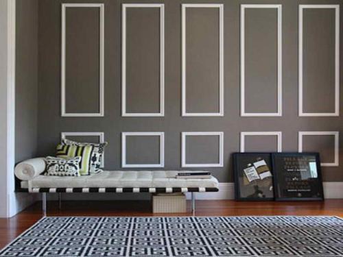 Можно ли клеить молдинги на окрашенную стену. Декоративные багеты на стену или потолок, молдинг под обои или на них, варианты приклеивания в кухне, коридоре