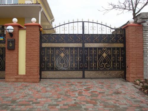 Ворота с калиткой своими руками. Ворота своими руками – 120 фото, чертежей и эскизов не сложных современных и классических вариантов ворот