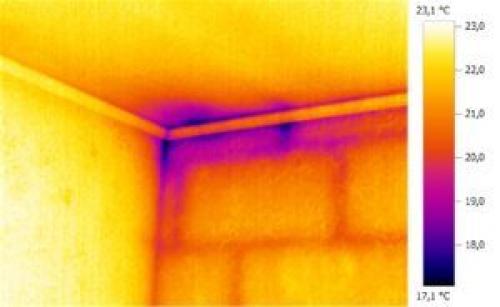 Промерзает стена в угловой квартире, что делать. Причины промерзания стен