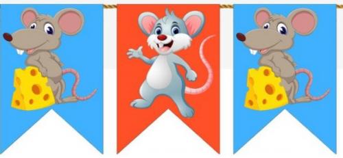 Как украсить комнату гирляндами на Новый год. Как сделать новогодние гирлянды с символом года своими руками – шаблоны Крысы (Мыши)