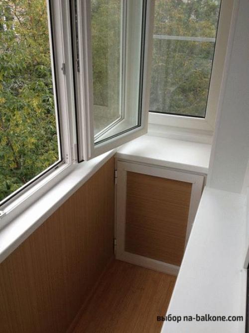 Внутренняя отделка балкона своими руками в Хрущевке. Внешняя облицовка 19