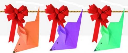 Как украсить комнату гирляндами на Новый год. Как сделать новогодние гирлянды с символом года своими руками – шаблоны Крысы (Мыши)