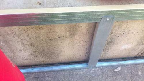 Утепление цоколя металлопрофилем. Изготовление каркаса