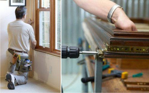 Ремонт деревянного окна своими руками. Ремонт деревянных окон: правильная последовательность выполнения работ 03