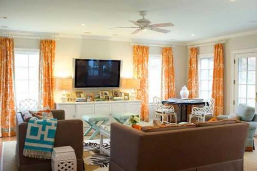 Бирюзовый и оранжевый 10