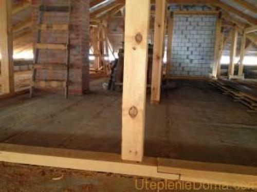 Теплоизоляция чердака частного дома. Виды перекрытий 11